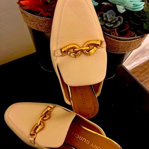 Size 9.5 Tory Burch mules